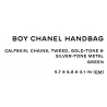 BOY Chanel New Fashion Bag CHANEL - 1