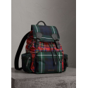 Burberry The Large Rucksack in Vintage Check and Leather Burberry - 1