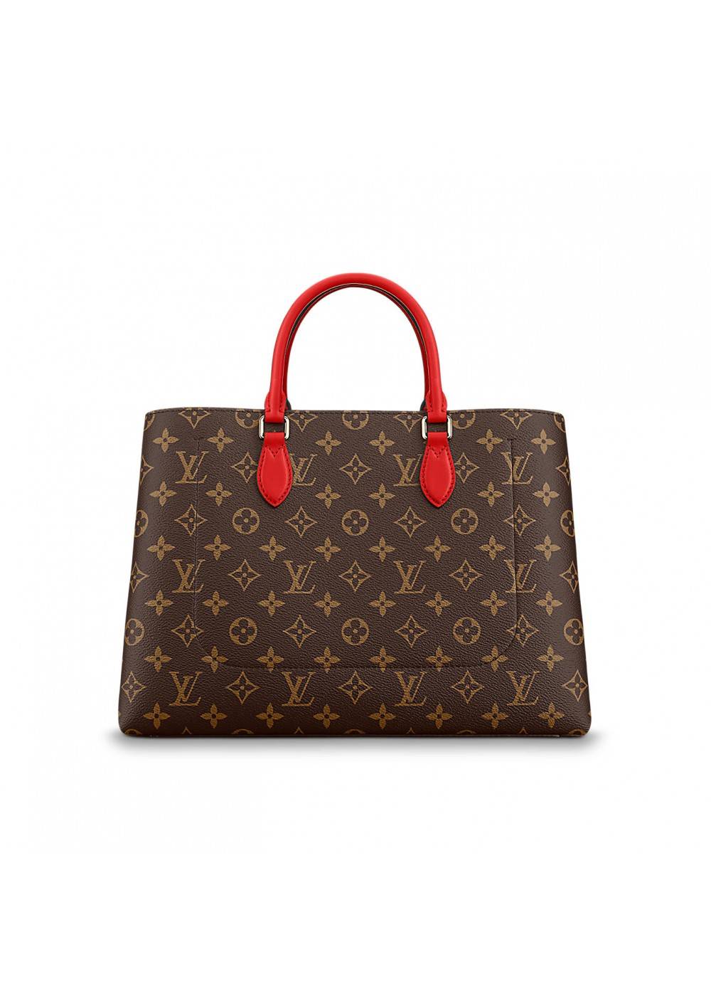 LOUIS VUITTON FLOWER TOTE Red