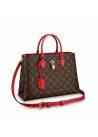 LOUIS VUITTON FLOWER TOTE Red
