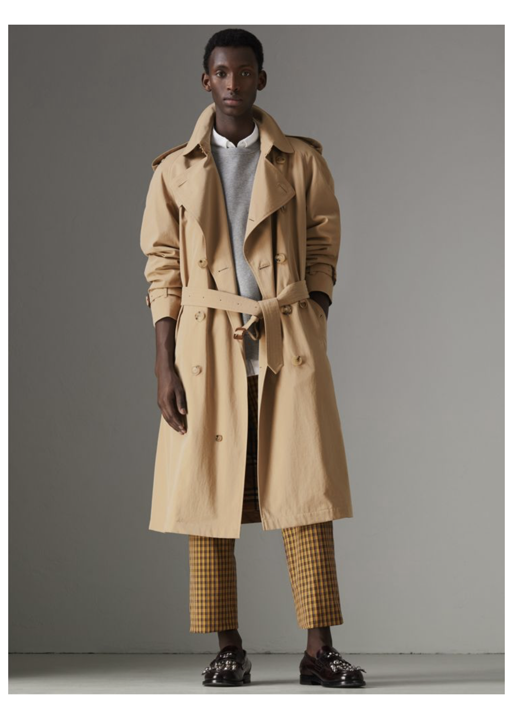 burberry westminster long heritage trench coat