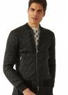 EMPORIO ARMANI  Jacket In Wave Effect Nappa Leather