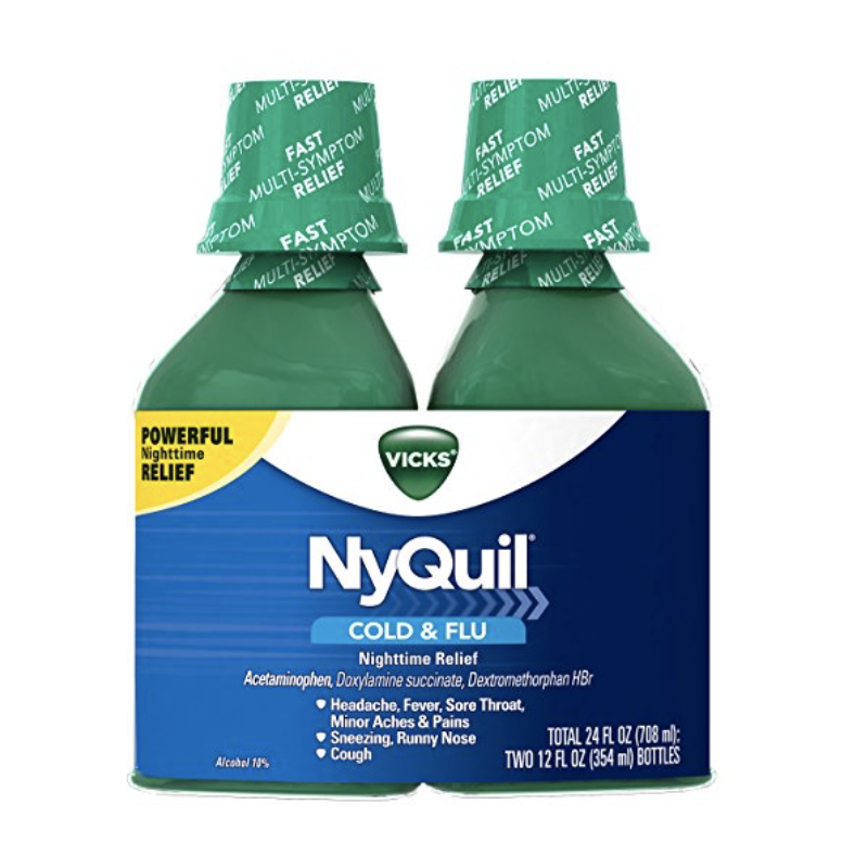 Nyquil Cough Dosage Chart
