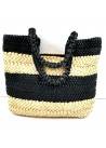Giani Bernini natural straw handbag tote brown faux leather satchel Msrp $139  - 2