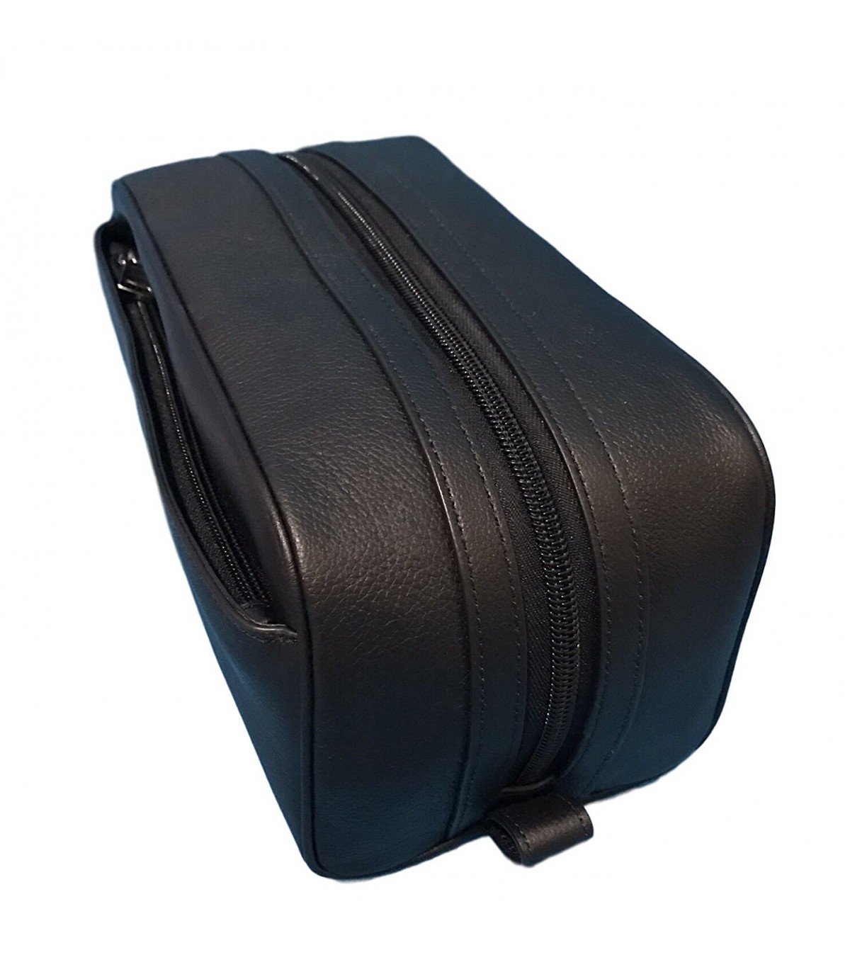 COACH Leather Travel Dopp Kit Toiletries Bag in Black 58542