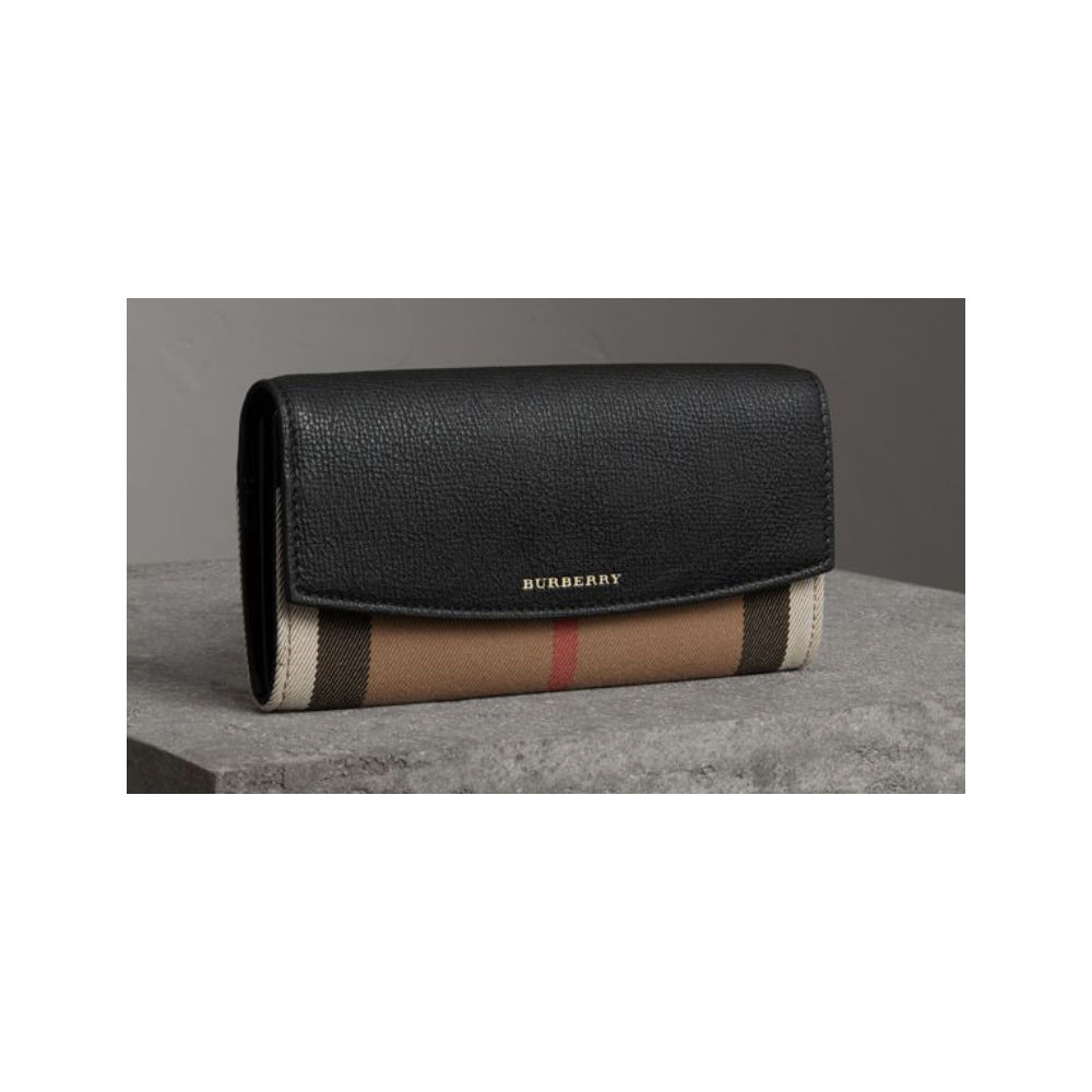 burberry continental wallet