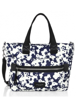 Marc Jacobs Abstract-Print Babybag Blue Multi Women's Diaper Bags Outlet Marc Jacobs - 1