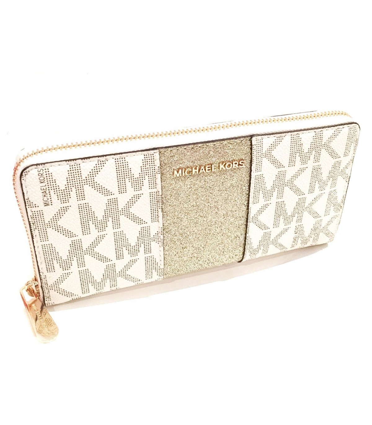 mk glitter wallet