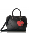 GUESS Fruit Punch Society Satchel Black