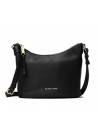 MICHAEL Michael Kors Lupita Medium Leather Messenger Bag, Black  - 1
