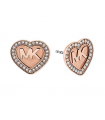 Michael Kors Heart Stud Earrings