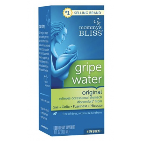 Mommy's Bliss Gripe Water, Apple, 4 Fl Oz - 2 Pack  - 1