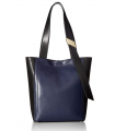 Calvin Klein Karsyn Nappa Leather Belted North/South Tote
