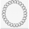 MICHAEL KORS Rhodium-Plated Chain-Link Choker