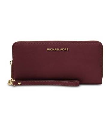 Michael Kors Jet Set Travel Continental Wal Luxe TealSilver