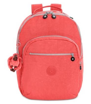 Kipling Seoul Medium Backpack True BlueSilver