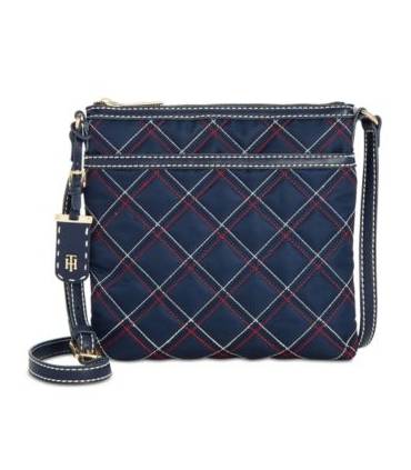 Tommy Hilfiger Julia Triple Quilted Nylon Sma KhakiGold