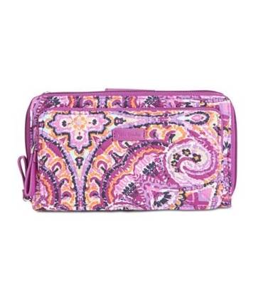 Vera Bradley Iconic Deluxe All Together Min Dream TapestrySilver