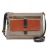Fossil Kinley Large Stripe Crossbody TealBrownGold