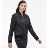 UNISEX LIVE CHECK FLANNEL BOMBER JACKET LACOSTE - 1