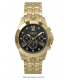 Versus by Versace Men's Chronograph Lion Gold Ion-Plated Bracelet Watch 44mm