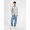 HEATHERED STRETCH BUTTON DOWN DKNY - 1