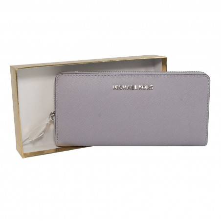 Michael Kors Lilac Saffiano Leather Boxed Zip Around Continental Travel Wallet Michael Kors - 1