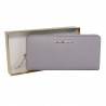 Michael Kors Lilac Saffiano Leather Boxed Zip Around Continental Travel Wallet