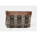 Abercrombie EMBELLISHED CANVAS CLUTCH Abercrombie - 1