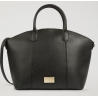Emporio Armani Hammered Faux Leather Handbag.