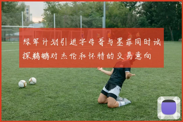 绿军计划引进字母哥与墨菲同时试探鹈鹕对杰伦和怀特的交易意向